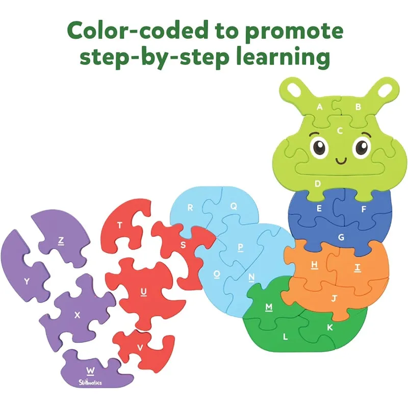 The Clever Caterpillar | Wooden Puzzle (ages 3 )