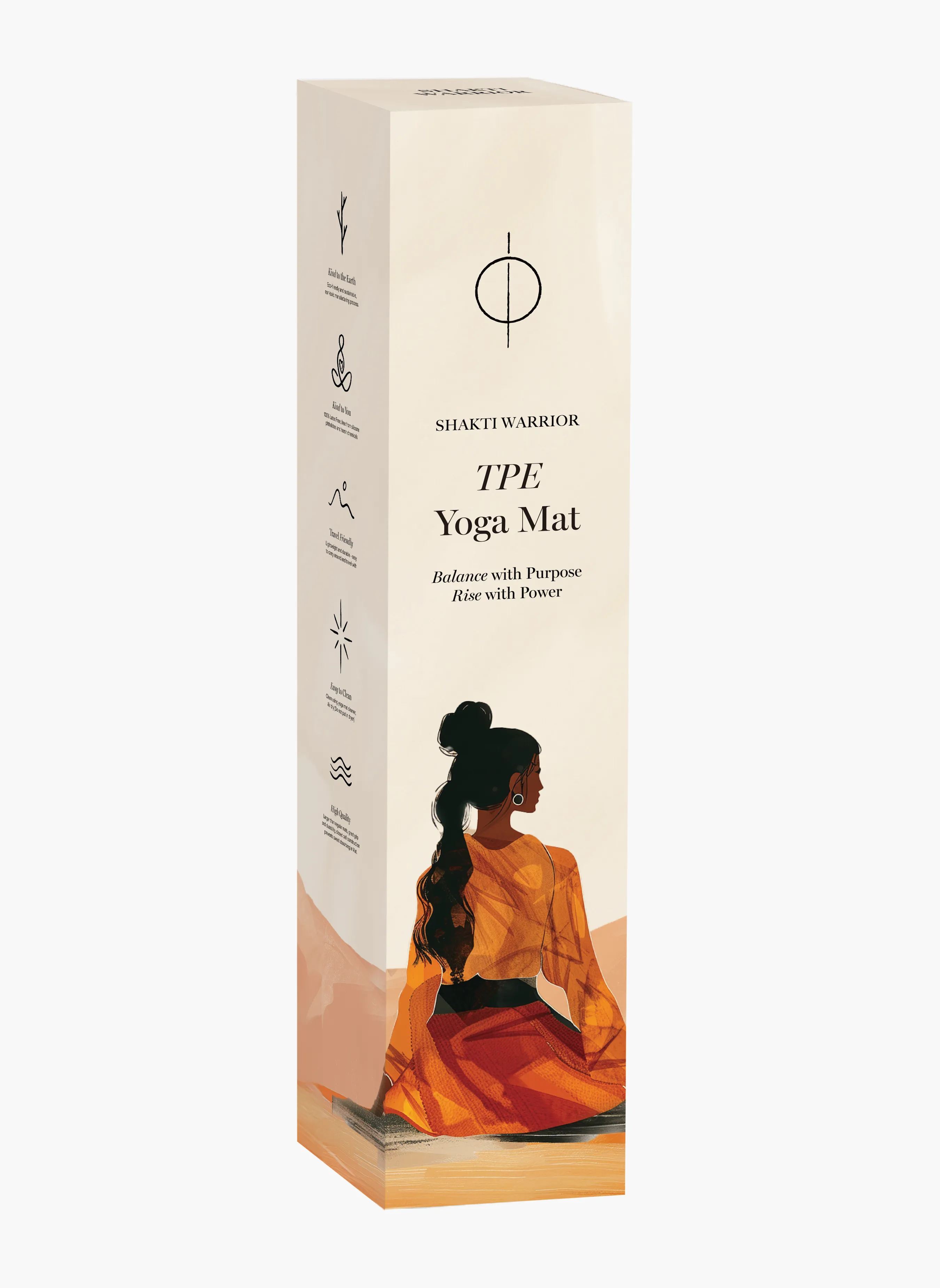 TPE Yoga Mat - Chakra