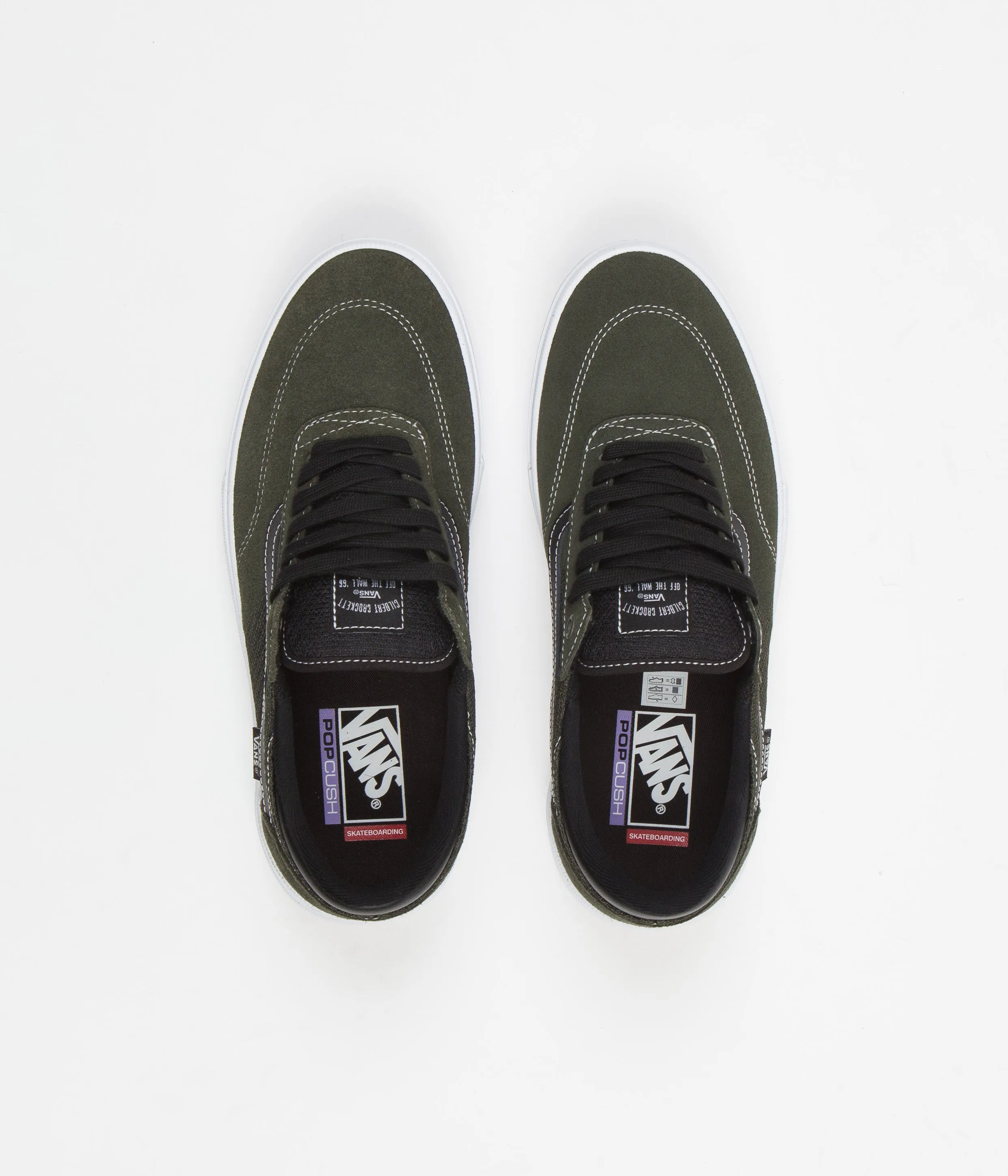 Vans Gilbert Crockett Shoes - Black / Forest Night