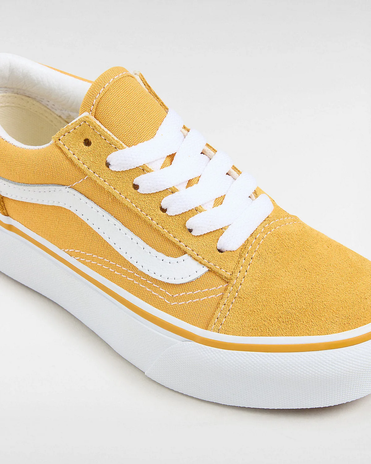 VANS Kids Old Skool Platform Trainers - Golden Glow
