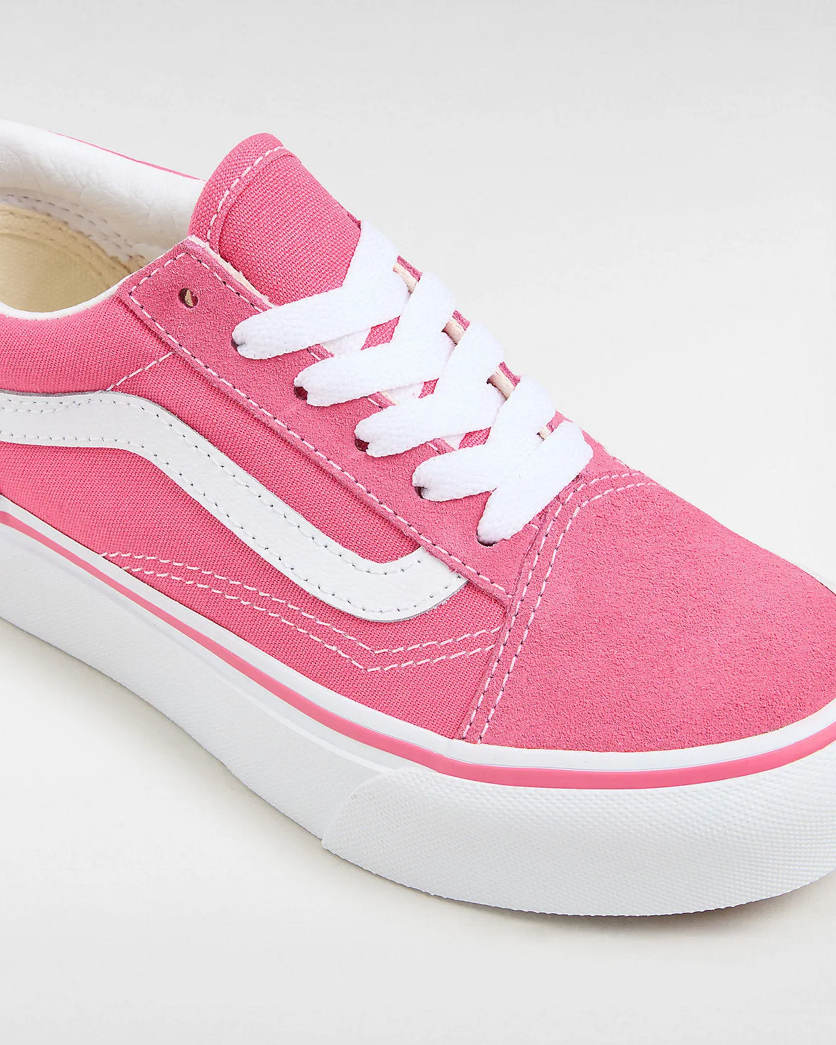 VANS Kids Old Skool Platform Trainers - Honey Suckle