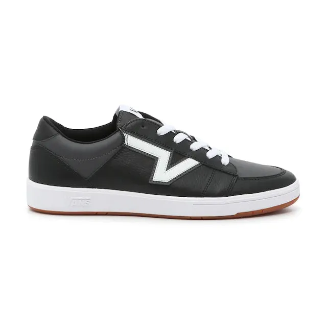 Vans Soland Skateboard Shoe -(Tumble)Black/Asphalt/White