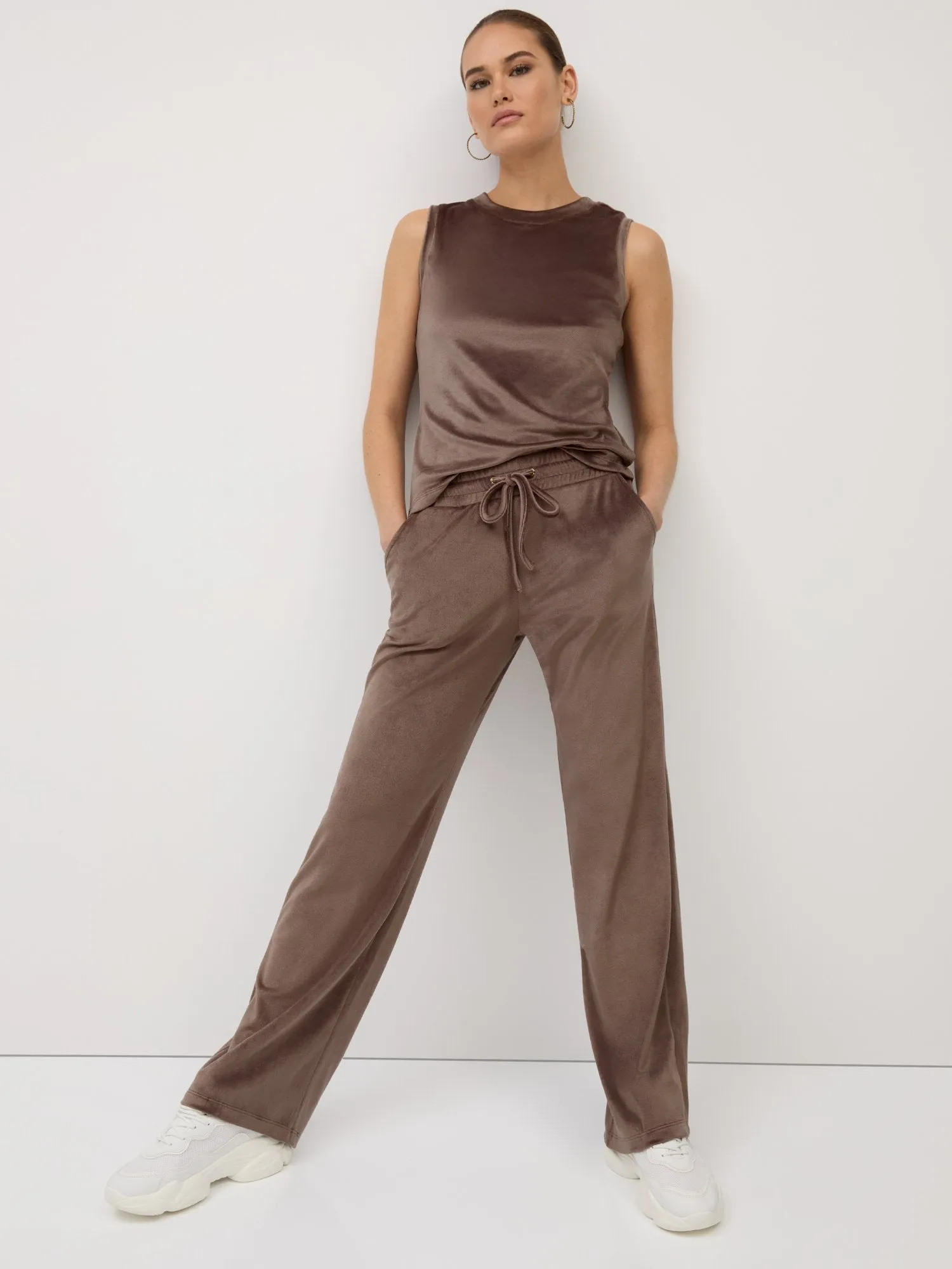 Velour Straight-Leg Pant - Dreamy Velour Collection