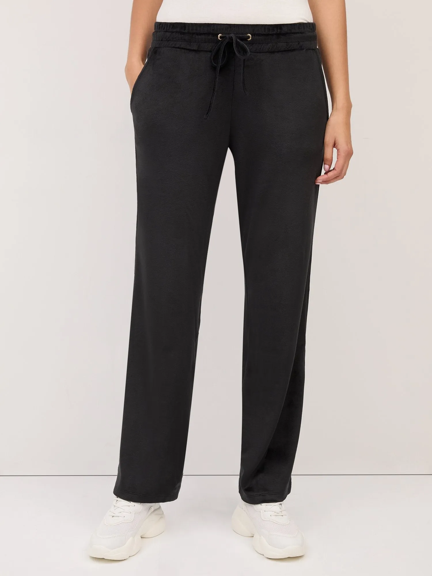 Velour Straight-Leg Pant - Dreamy Velour Collection