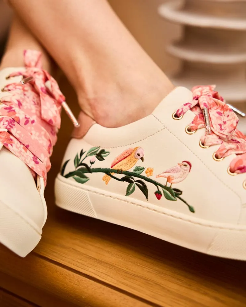 Virevolte Recycled Grain Leather Vegan Sneakers | Silence